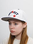 Бейсболка AMERICAN NEEDLE арт. 21006A-DES Detroit Stars Archive 400 NL (белый / синий)